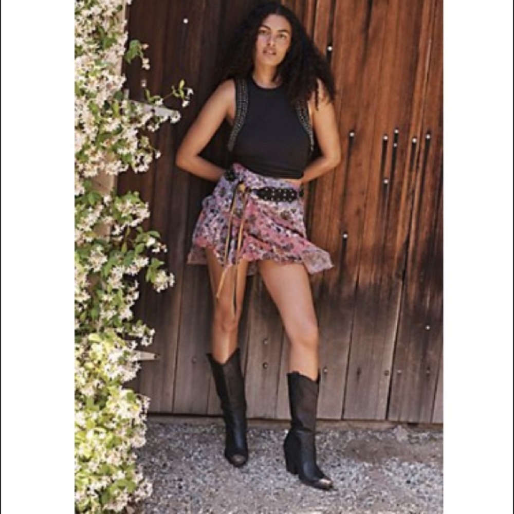 Free people studded tank! Black is sold out online